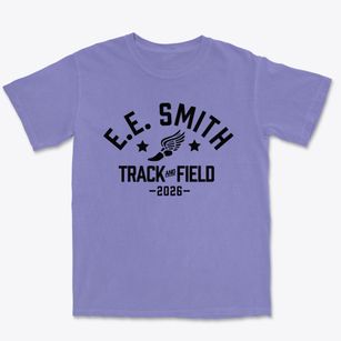E.e. Smith High School Track and Field Premium Heavyweight T-shirt