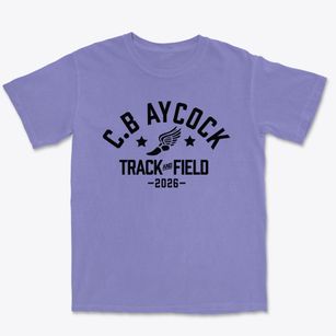 Aycock High School Track and Field Premium Heavyweight T-shirt