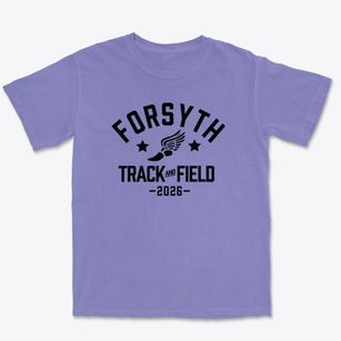 Forsyth Academy-shattalon Campus Track and Field Premium Heavyweight T-shirt