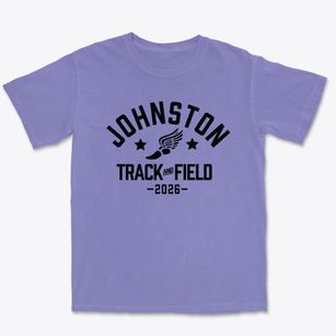 Johnston Elementary School Track and Field Premium Heavyweight T-shirt
