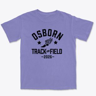 Osborn Elementary School Track and Field Premium Heavyweight T-shirt