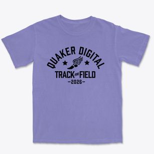 Quaker Digital Academy Track and Field Premium Heavyweight T-shirt