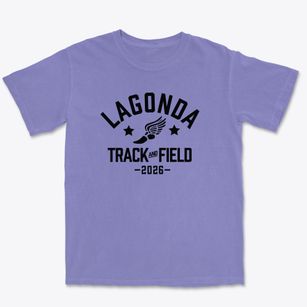 Lagonda Elementary School Track and Field Premium Heavyweight T-shirt