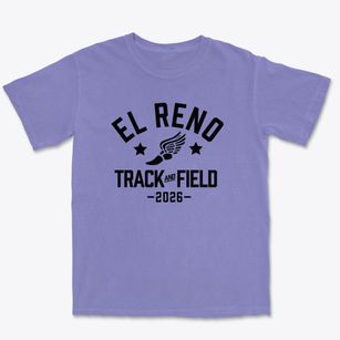El Reno Volcational Technical School Track and Field Premium Heavyweight T-shirt