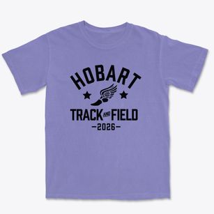 Hobart Elementary School Track and Field Premium Heavyweight T-shirt