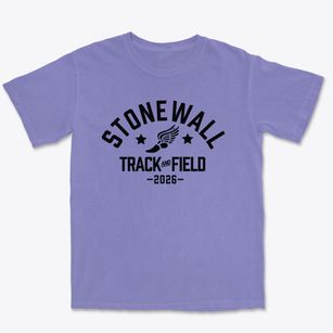 Stonewall High School Track and Field Premium Heavyweight T-shirt