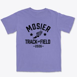 Mosier Elementary School Track and Field Premium Heavyweight T-shirt