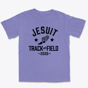 Jesuit High School Track and Field Premium Heavyweight T-shirt