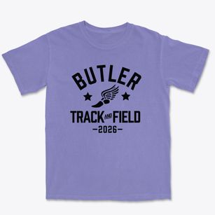 Butler Senior High School Track and Field Premium Heavyweight T-shirt