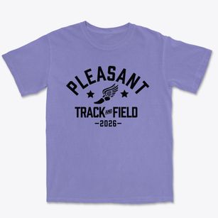 Pleasant Elementary School Track and Field Premium Heavyweight T-shirt