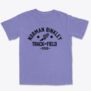 Norman Binkley Elementary School Track and Field Premium Heavyweight T-shirt