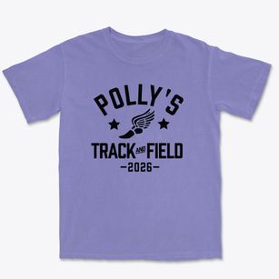 Polly's Day Care Center Track and Field Premium Heavyweight T-shirt