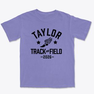 Taylor Elementary School Track and Field Premium Heavyweight T-shirt