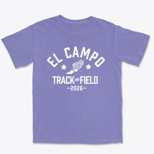 El Campo Middle School Track and Field Premium Heavyweight T-shirt