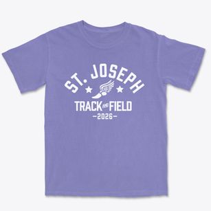 Saint Joseph School Track and Field Premium Heavyweight T-shirt