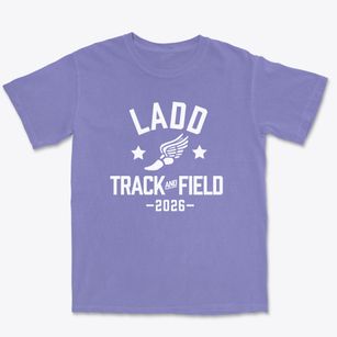 Ladd Community Consolidated School Track and Field Premium Heavyweight T-shirt