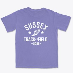 Sussex Elementary School Track and Field Premium Heavyweight T-shirt