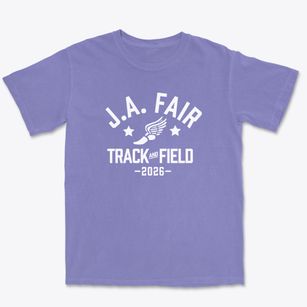 J.a. Fair K-8 Preparatory Academy Track and Field Premium Heavyweight T-shirt