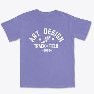 Art & Design High School Track and Field Premium Heavyweight T-shirt