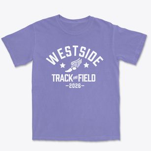 Westside Village Magnet School Track and Field Premium Heavyweight T-shirt