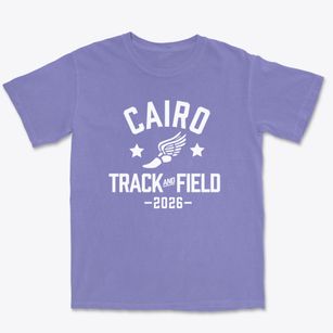 Cairo Elementary School Track and Field Premium Heavyweight T-shirt