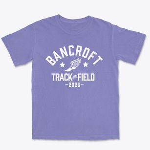 Bancroft Elementary School Track and Field Premium Heavyweight T-shirt