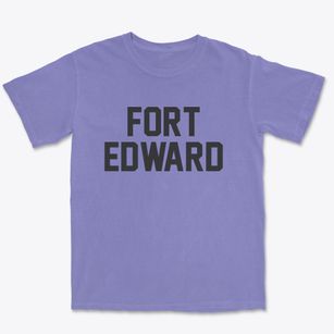 Fort Edward New York Classic Block Premium Heavyweight T-shirt