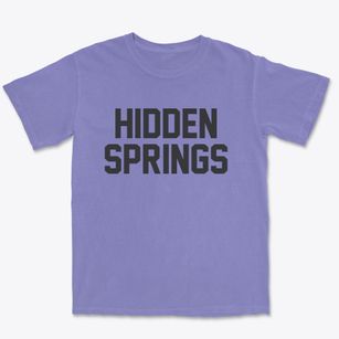 Hidden Springs Idaho Classic Block Premium Heavyweight T-shirt