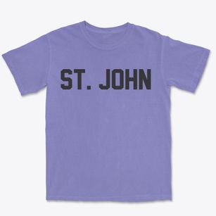 St. John North Dakota Classic Block Premium Heavyweight T-shirt