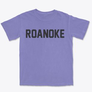 Roanoke Virginia Classic Block Premium Heavyweight T-shirt