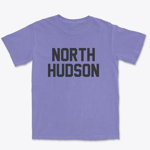 North Hudson New York Classic Block Premium Heavyweight T-shirt