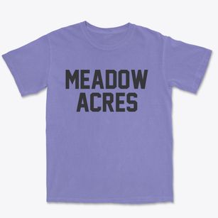 Meadow Acres Wyoming Classic Block Premium Heavyweight T-shirt