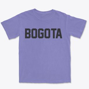 Bogota New Jersey Classic Block Premium Heavyweight T-shirt