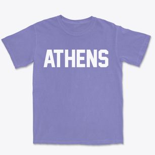 Athens New York Classic Block Premium Heavyweight T-shirt
