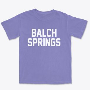 Balch Springs Texas Classic Block Premium Heavyweight T-shirt