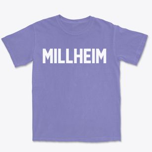 Millheim Pennsylvania Classic Block Premium Heavyweight T-shirt
