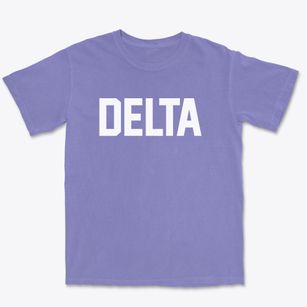 Delta Iowa Classic Block Premium Heavyweight T-shirt