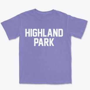 Highland Park Florida Classic Block Premium Heavyweight T-shirt