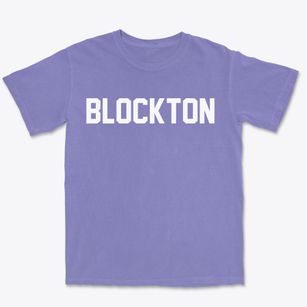 Blockton Iowa Classic Block Premium Heavyweight T-shirt