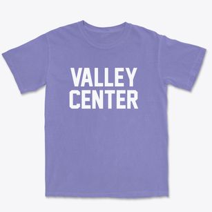 Valley Center California Classic Block Premium Heavyweight T-shirt