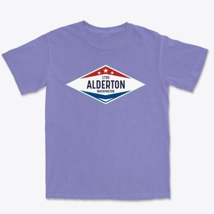 Alderton Washington Diamond Star Premium Heavyweight T-shirt