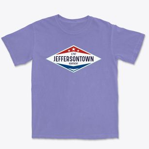 Jeffersontown Kentucky Diamond Star Premium Heavyweight T-shirt