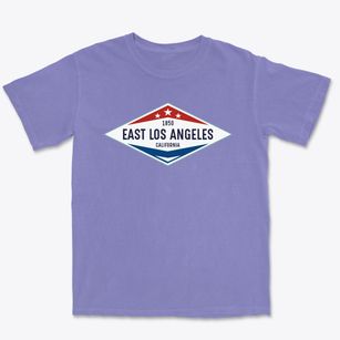 East Los Angeles California Diamond Star Premium Heavyweight T-shirt