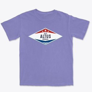 Altus Arkansas Diamond Star Premium Heavyweight T-shirt