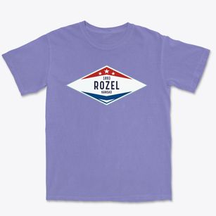 Rozel Kansas Diamond Star Premium Heavyweight T-shirt