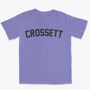 Crossett Arkansas Classic Curve Premium Heavyweight T-shirt