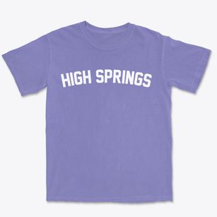 High Springs Florida Classic Curve Premium Heavyweight T-shirt