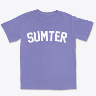 Sumter South Carolina Classic Curve Premium Heavyweight T-shirt