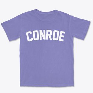 Conroe Texas Classic Curve Premium Heavyweight T-shirt