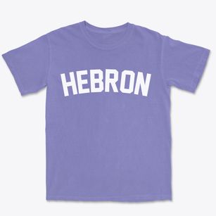 Hebron Connecticut Classic Curve Premium Heavyweight T-shirt